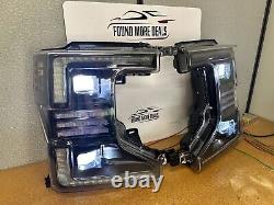 Phares à LED hybrides Xb Morimoto Ford Super Duty (20-22) en boîte ouverte LF556.2 Gen2