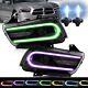 Phares à Led Multicolores Vland + Ampoules Hid D2h Pour Dodge Charger 2011-2014