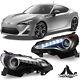 Phares à Led Pour Scion Fr-s Toyota 86 13-16 Noir/transparent Projecteur De Phare Drl