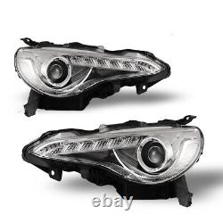 Phares à LED pour Subaru BRZ / Scion FR-S / Toyota 86 de 2013 à 2016 avec projecteur DRL.