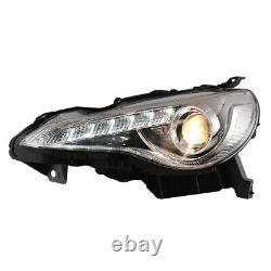 Phares à LED pour Subaru BRZ / Scion FR-S / Toyota 86 de 2013 à 2016 avec projecteur DRL.