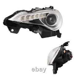 Phares à LED pour Subaru BRZ / Scion FR-S / Toyota 86 de 2013 à 2016 avec projecteur DRL.