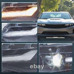 Phares de projecteur LED VLAND pour les lampes avant Chevrolet Chevy Camaro de 2019-2024