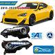 Phares De Projecteur Noirs à Led Pour Subaru Brz / Scion Fr-s / Toyota 86 De 2013 à 2016