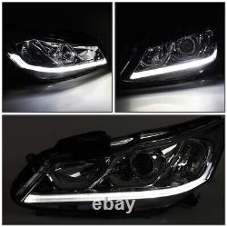 Phares de projecteur pour Honda Accord Ex Se Sport 16-17 avec DRL à LED Chrome/clair