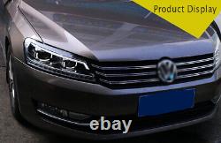 Phares doubles xénon à lentille de faisceau HID Projecteur LED DRL pour VW Passat 2011-2015