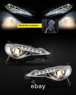 Phares et feux arrière à LED pour Subaru BRZ / Scion FR-S de 2013-2016 Lampes claires