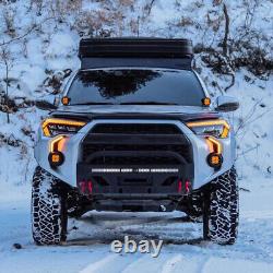 Phares pour Toyota 4Runner 2014-2021 Lampe frontale LED DRL Clignotant séquentiel