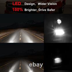 Phares projecteurs séquentiels pour Chevy Silverado 2014-2015 avec barre lumineuse LED DRL