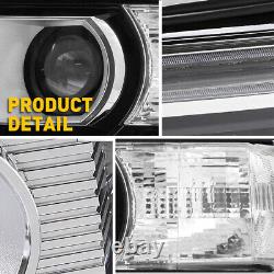 Pour 2014-2018 GMC Sierra 1500 2500 3500 Claires OE Style LED DRL Phares Lampes