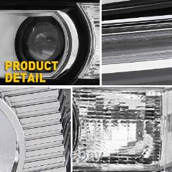 Pour 2014-2018 GMC Sierra 1500 2500 3500 Claires OE Style LED DRL Phares Lampes