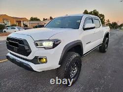 Pour 2015-2022 Toyota Tacoma Full LED DRL Phares Réflecteur Assemblée Une Paire